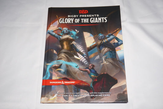 Bigsby Presents Glory Of The Giants Hardcover Book Dungeons & Dragons D&D NEW