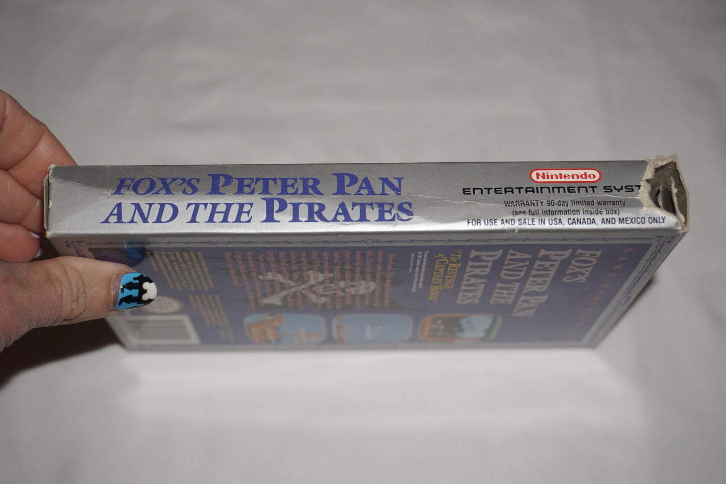 Fox’s Peter Pan & Pirates (Nintendo NES) Complete in Box CIB