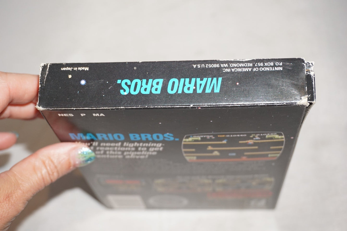 Mario Bros Arcade Series Rev A (Nintendo NES) Complete in Box CIB