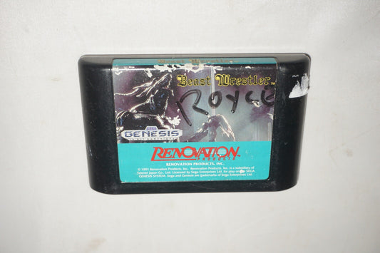 Beast Wrestler (Sega Genesis) Cart Only