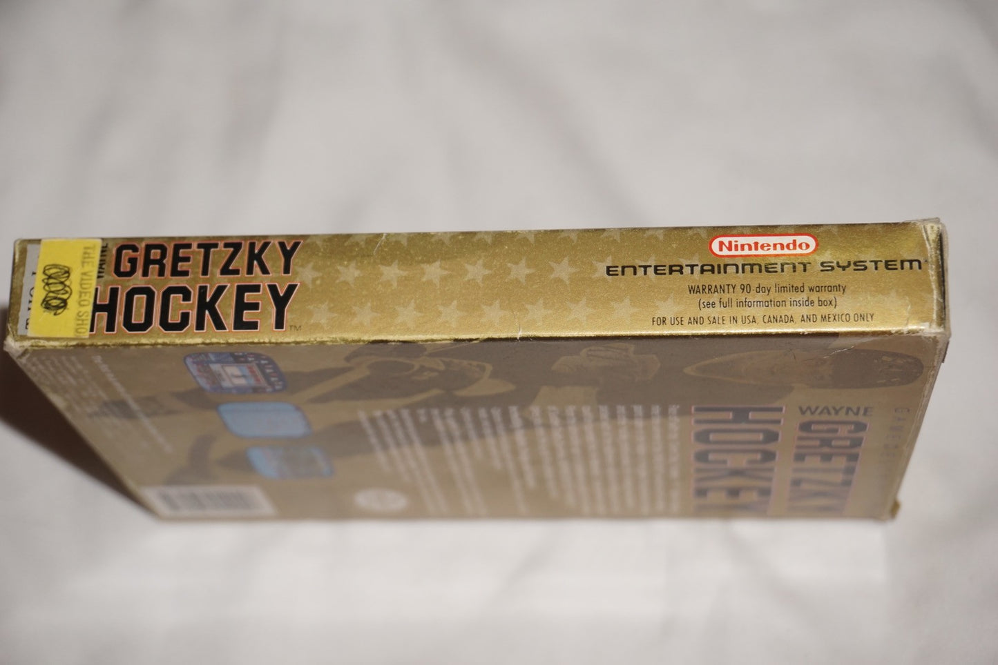 Wayne Gretzky Hockey (Nintendo NES) Complete in Box CIB