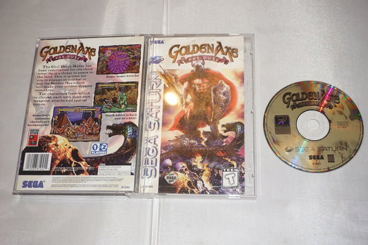 Golden Axe The Duel (Sega Saturn) Complete w/ Reg Card