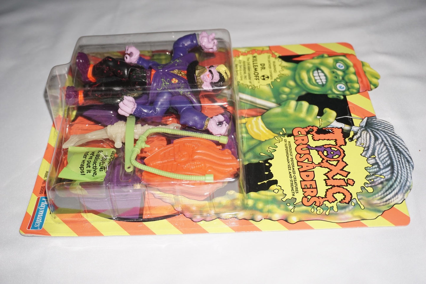 Toxic Crusaders Dr Killemoff Playmates 1991 NEW Sealed Unpunched