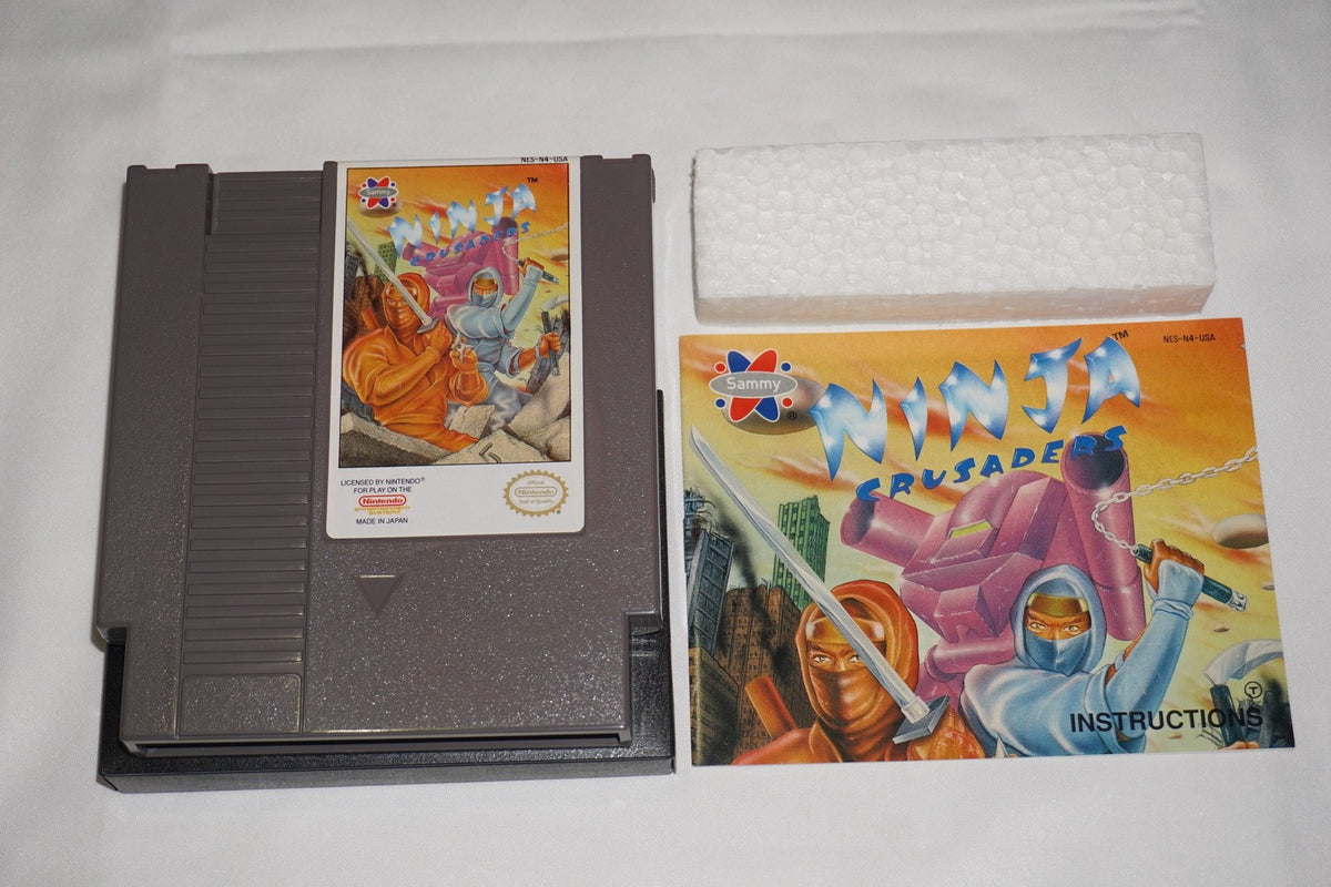 Ninja Crusaders (Nintendo NES) Complete in Box CIB
