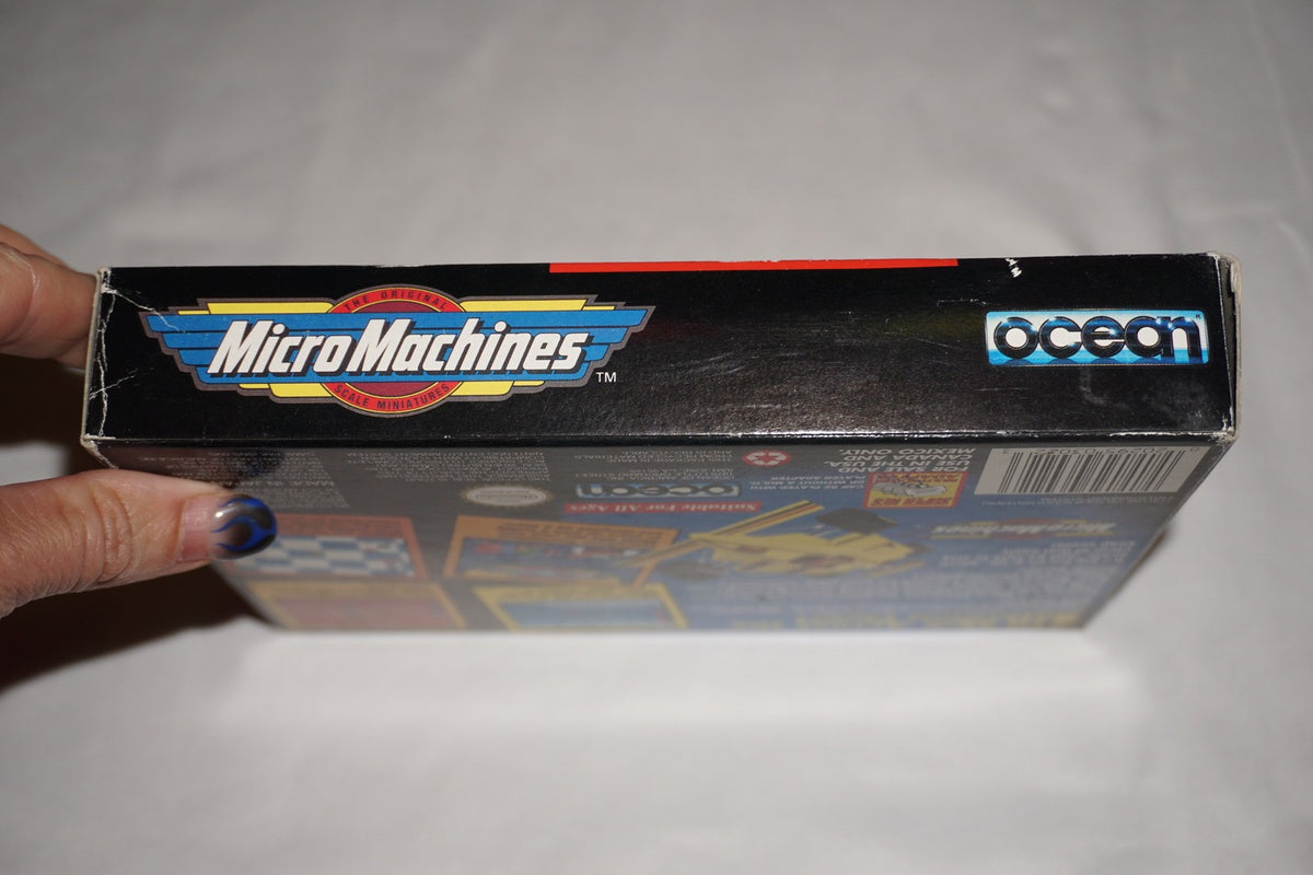 Micro Machines (Super Nintendo SNES) Complete in Box CIB