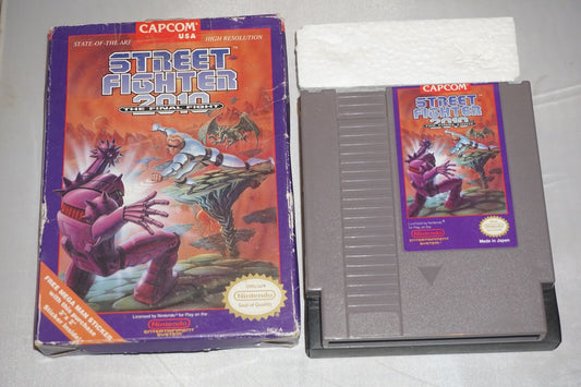 Street Fighter 2010 (Nintendo NES) with Box #2