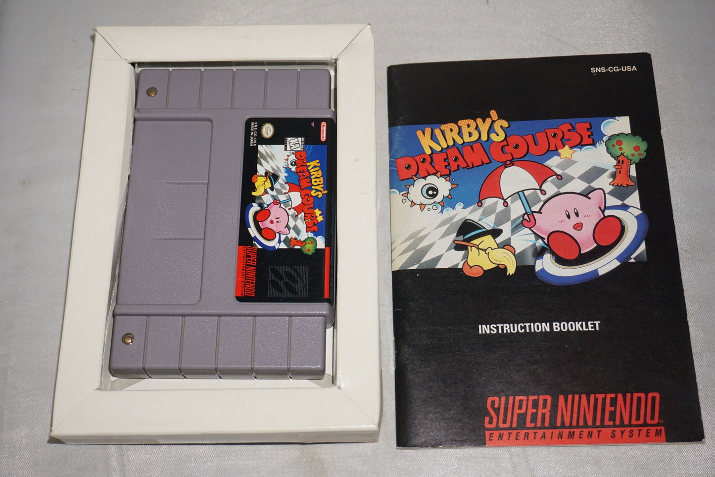 Kirby's Dream Course (Super Nintendo SNES) Complete in Box CIB