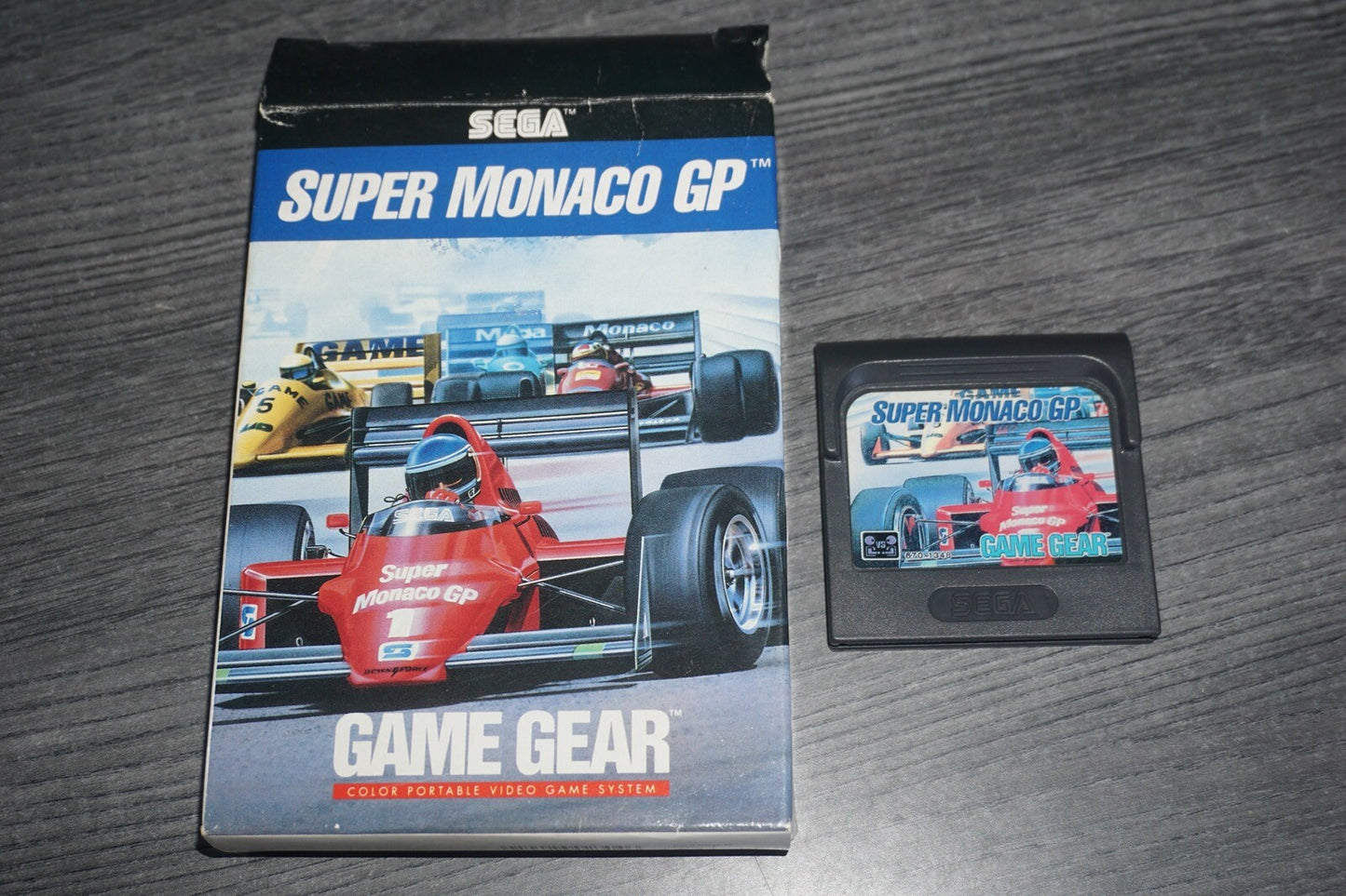 Super Monaco Gp (Sega Game Gear) with Box