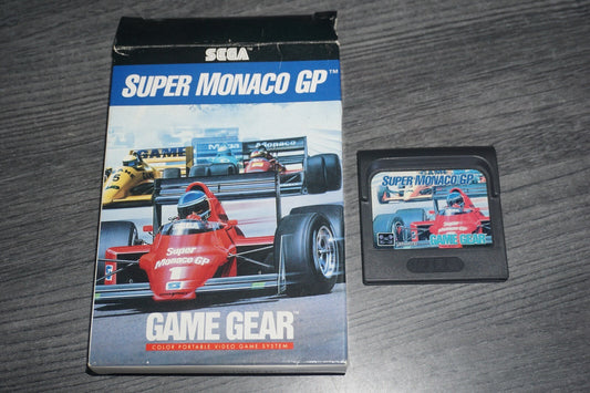 Super Monaco Gp (Sega Game Gear) with Box