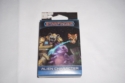 Starfinder Alien Character Deck NEW Sealed
