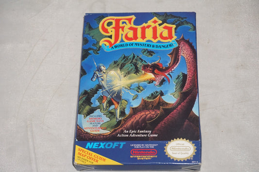 Faria (Nintendo NES) Complete in Box CIB
