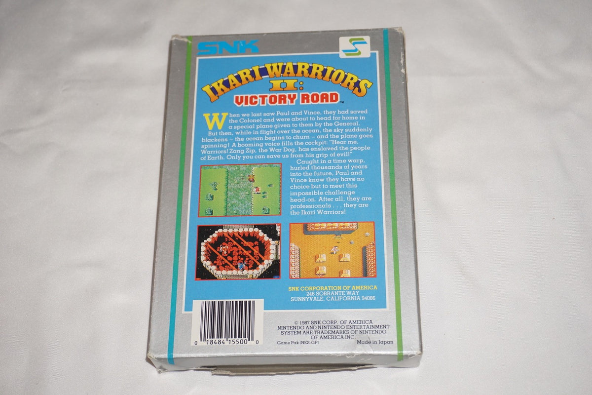 Ikari Warriors II 2 (Nintendo NES) Complete in Box CIB