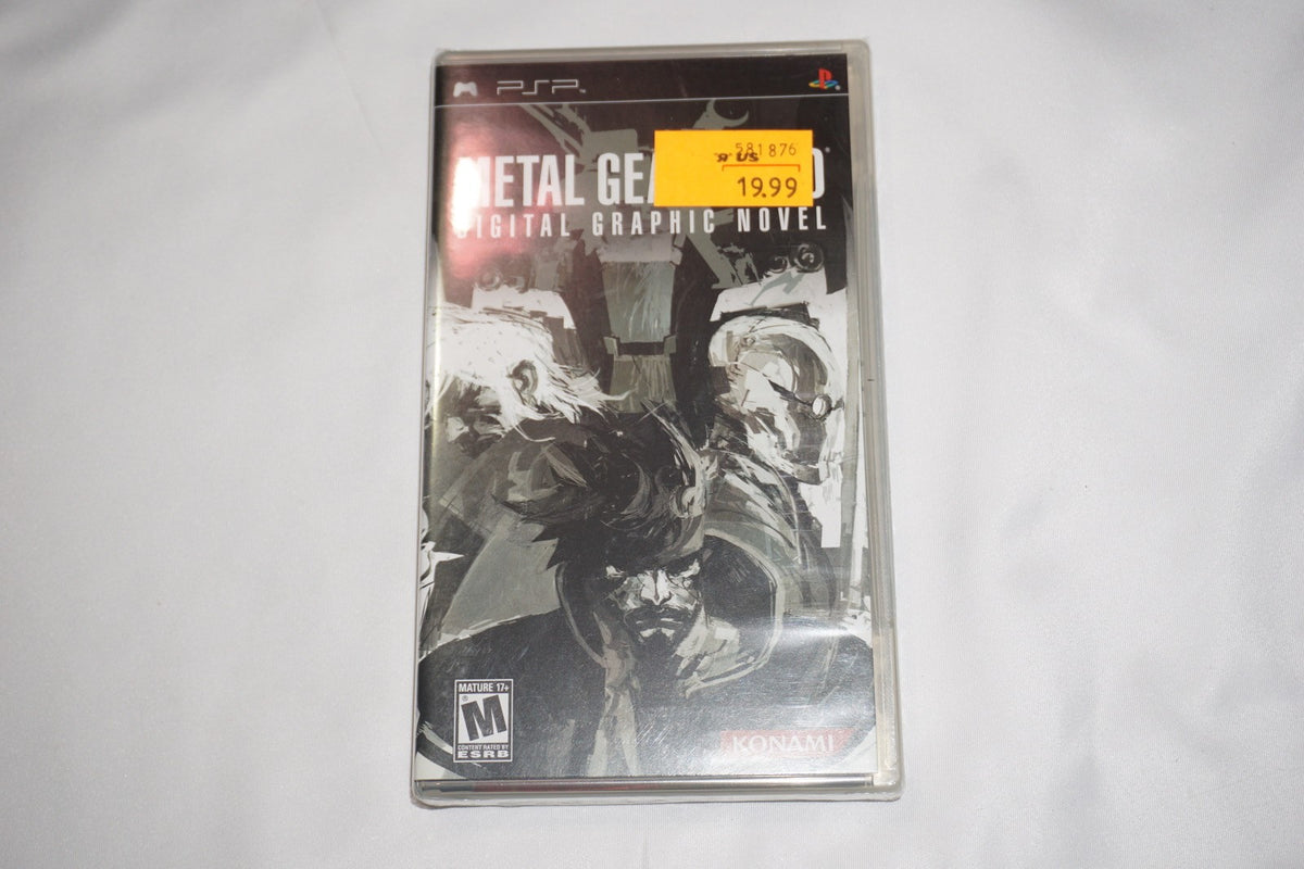 Metal Gear Solid: Digital Graphic Novel (Sony PSP Portable) NEW Sealed