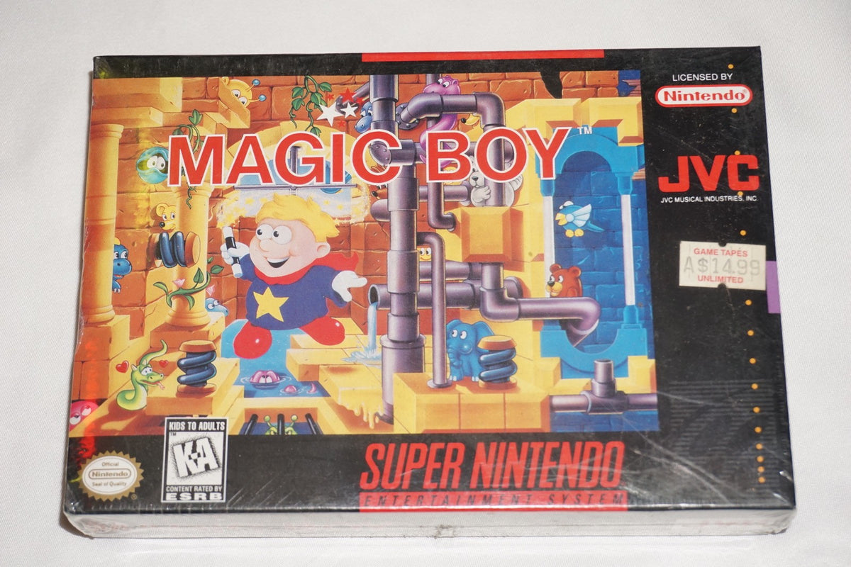 Magic Boy (Super Nintendo SNES) NEW Sealed