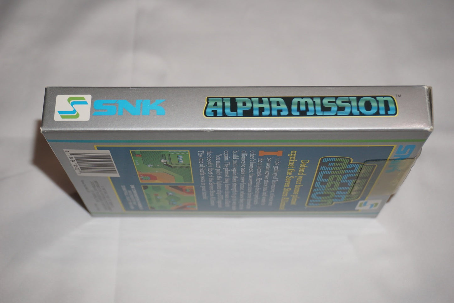 Alpha Mission (Nintendo NES) Complete in Box CIB