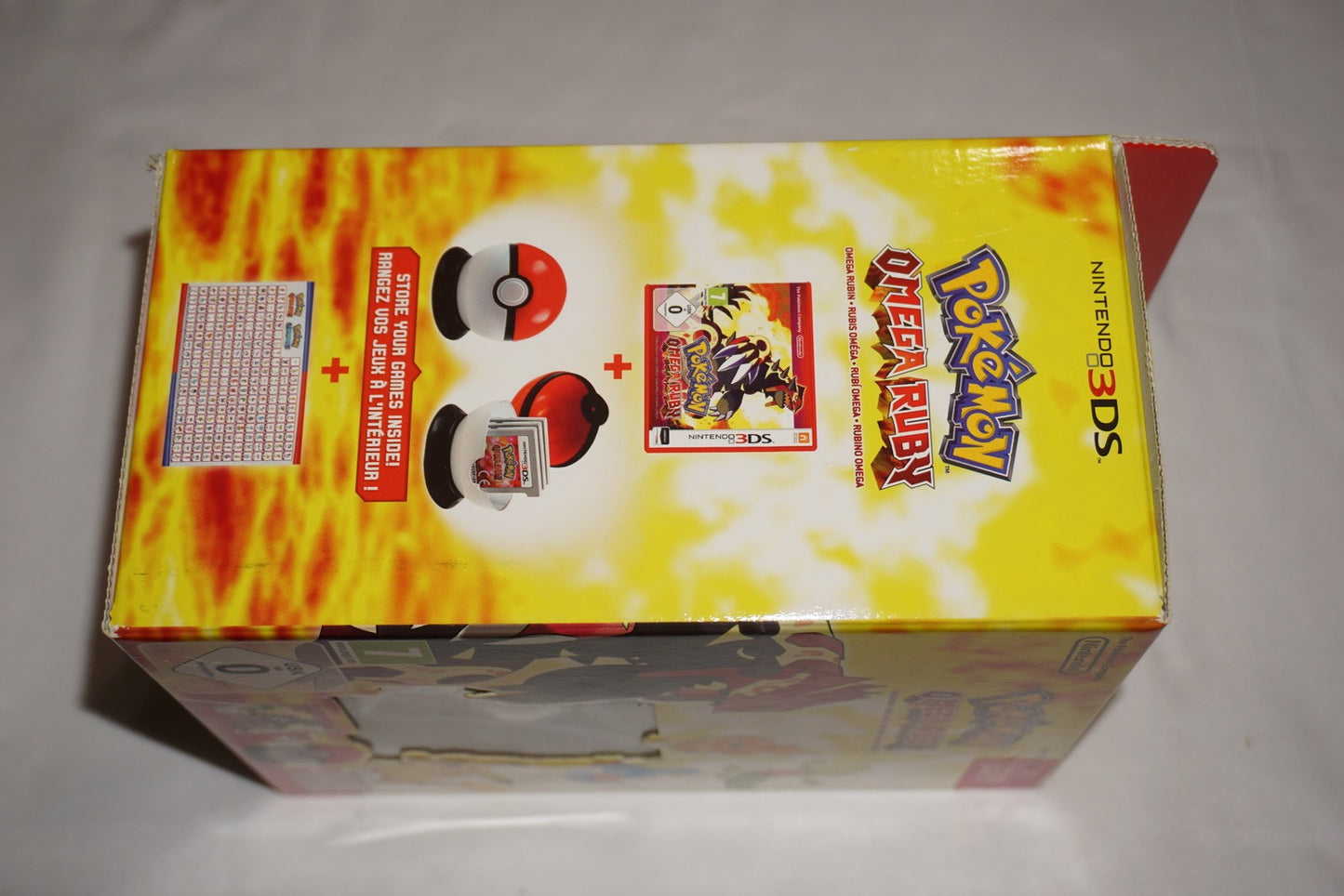 Pokemon Omega Ruby Pokeball Edition (Nintendo 3DS) NEW Sealed UK PAL Import