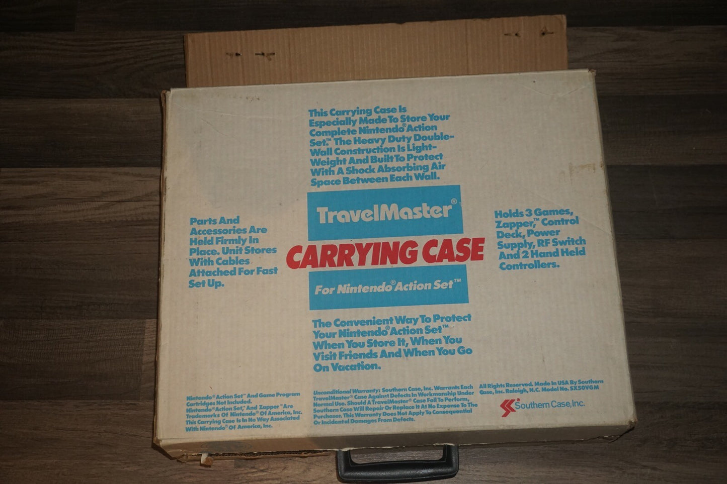TravelMaster Carrying Southern Case (Nintendo NES) Complete in Box CIB