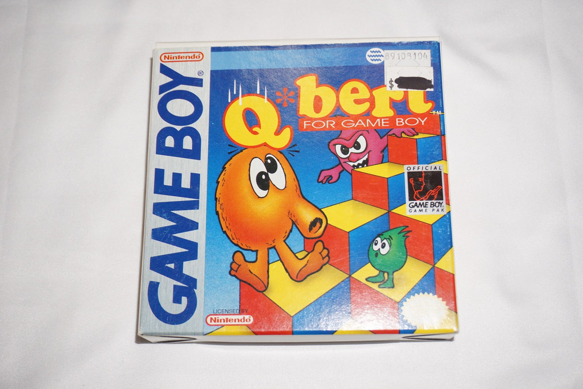 Q Bert (Nintendo Game Boy Gameboy) Complete in Box CIB