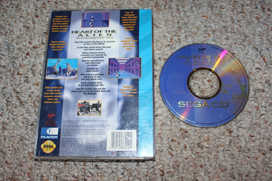 Heart Of The Alien (Sega Cd) w/ Case