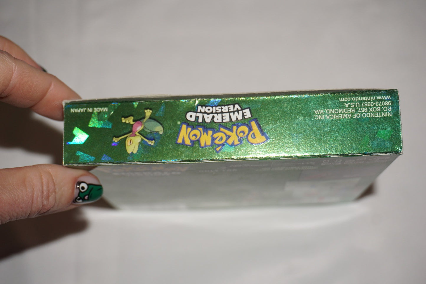 Pokemon Emerald (Game Boy Advance GBA ) Complete in Big Box w/ Carrying Case