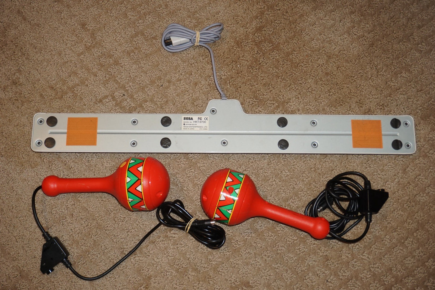 Samba de Amigo Maracas Controller (Sega Dreamcast)