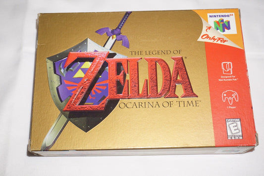 Legend of Zelda Ocarina of Time (Nintendo 64 N64) Complete in Box CIB Authentic