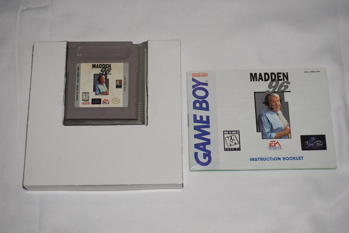 Madden 96 (Nintendo Game Boy Gameboy) Complete in Box CIB