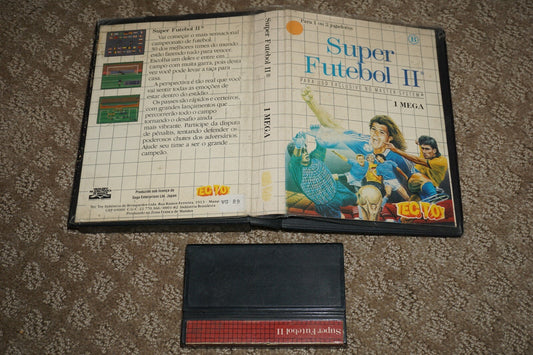 Super Futebol II 2 (Sega Master System SMS) with Case Tec Toy