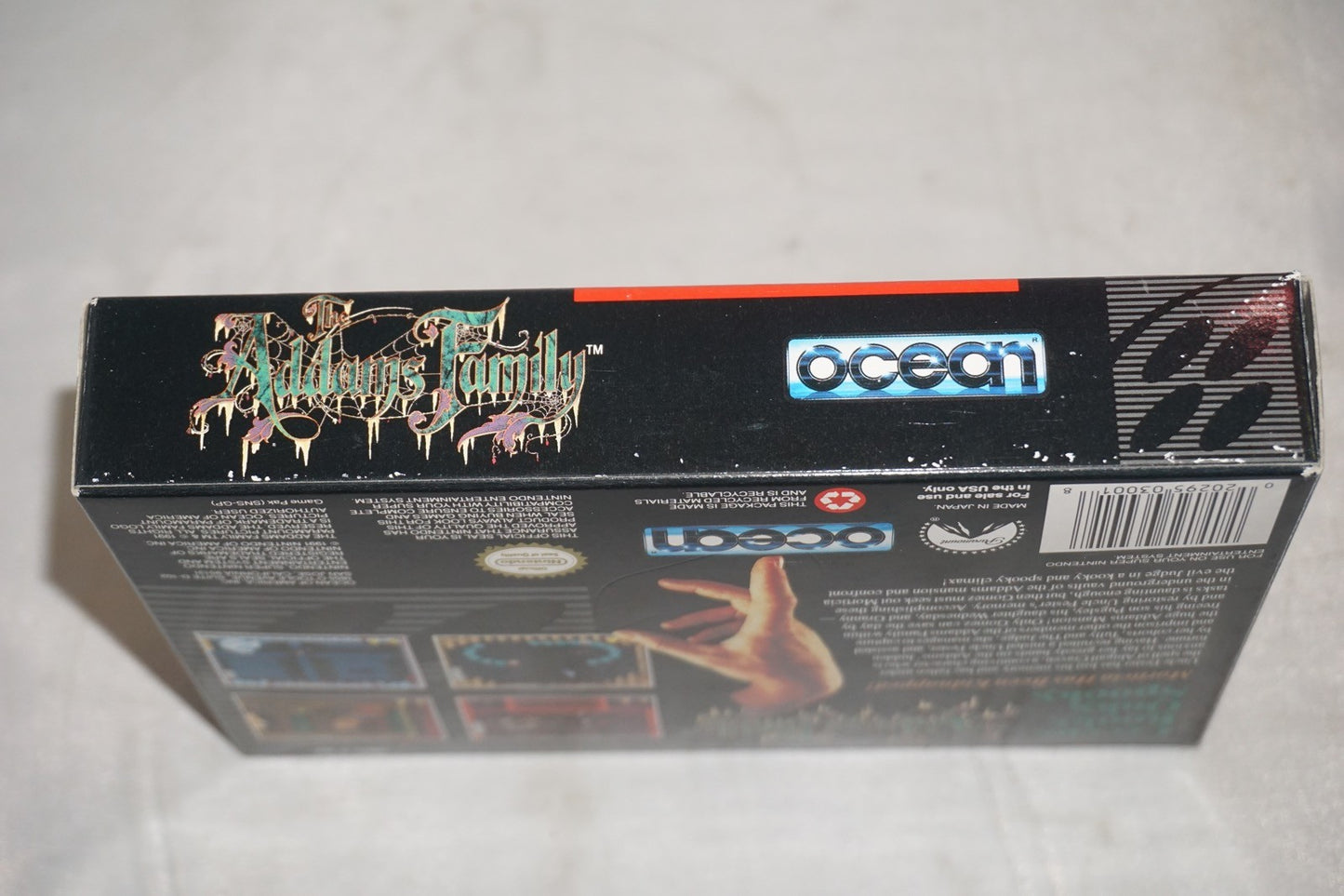 Addams Family (Super Nintendo SNES) Complete in Box CIB