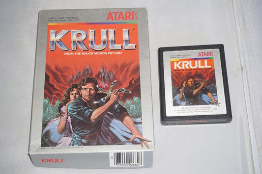 Krull (Atari 2600) with Box