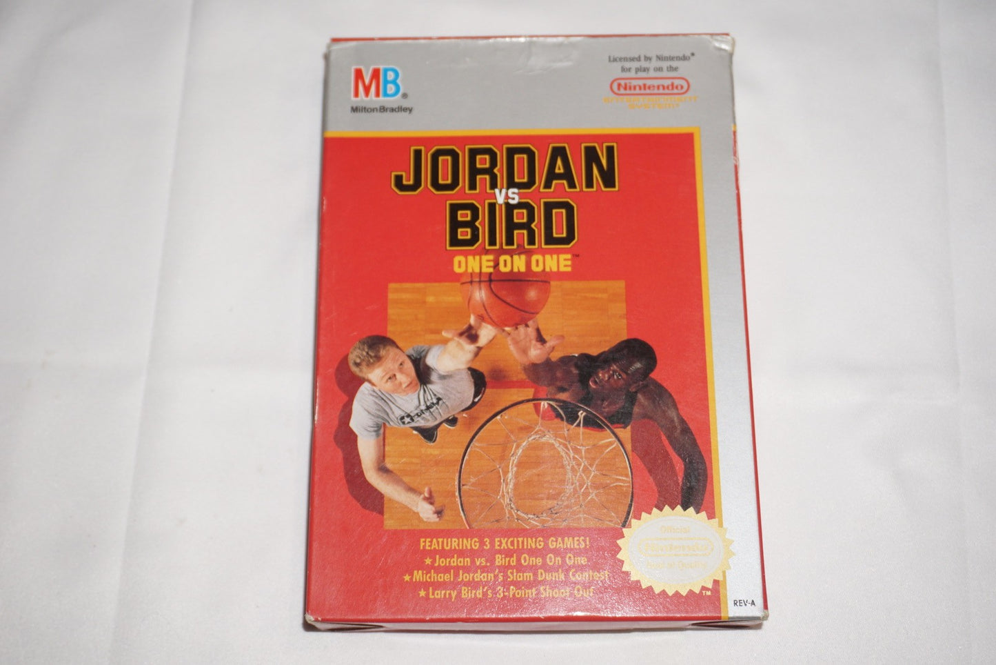 Jordan Vs Bird (Nintendo NES) Complete in Box CIB