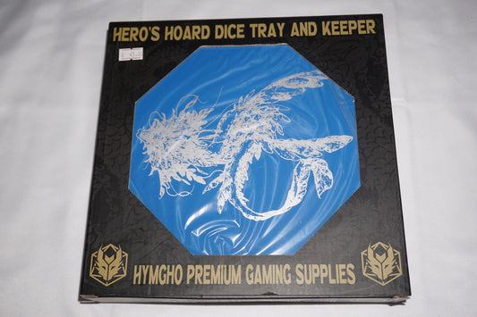 Hero's Hoard Dice Tray & Keeper Blue Hymgho NEW