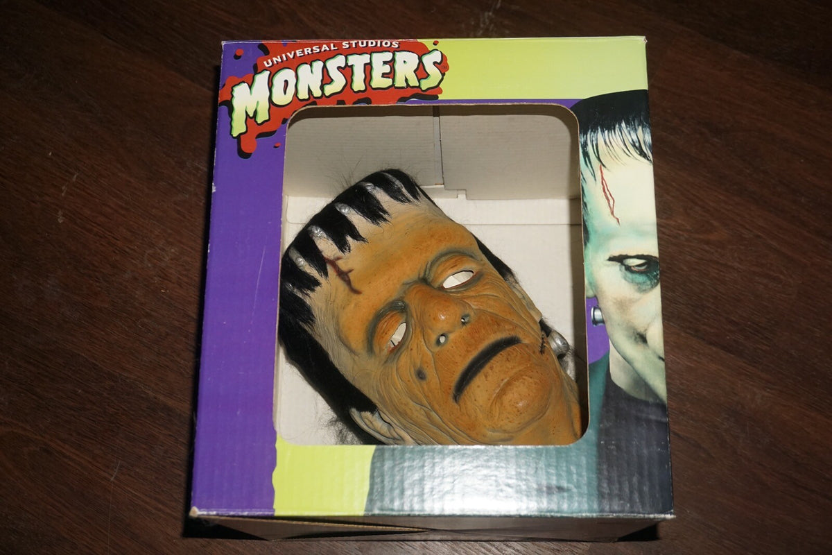 Universal Studios Monsters Frankenstein Calendar Mask NEW In Box Glenn Strange
