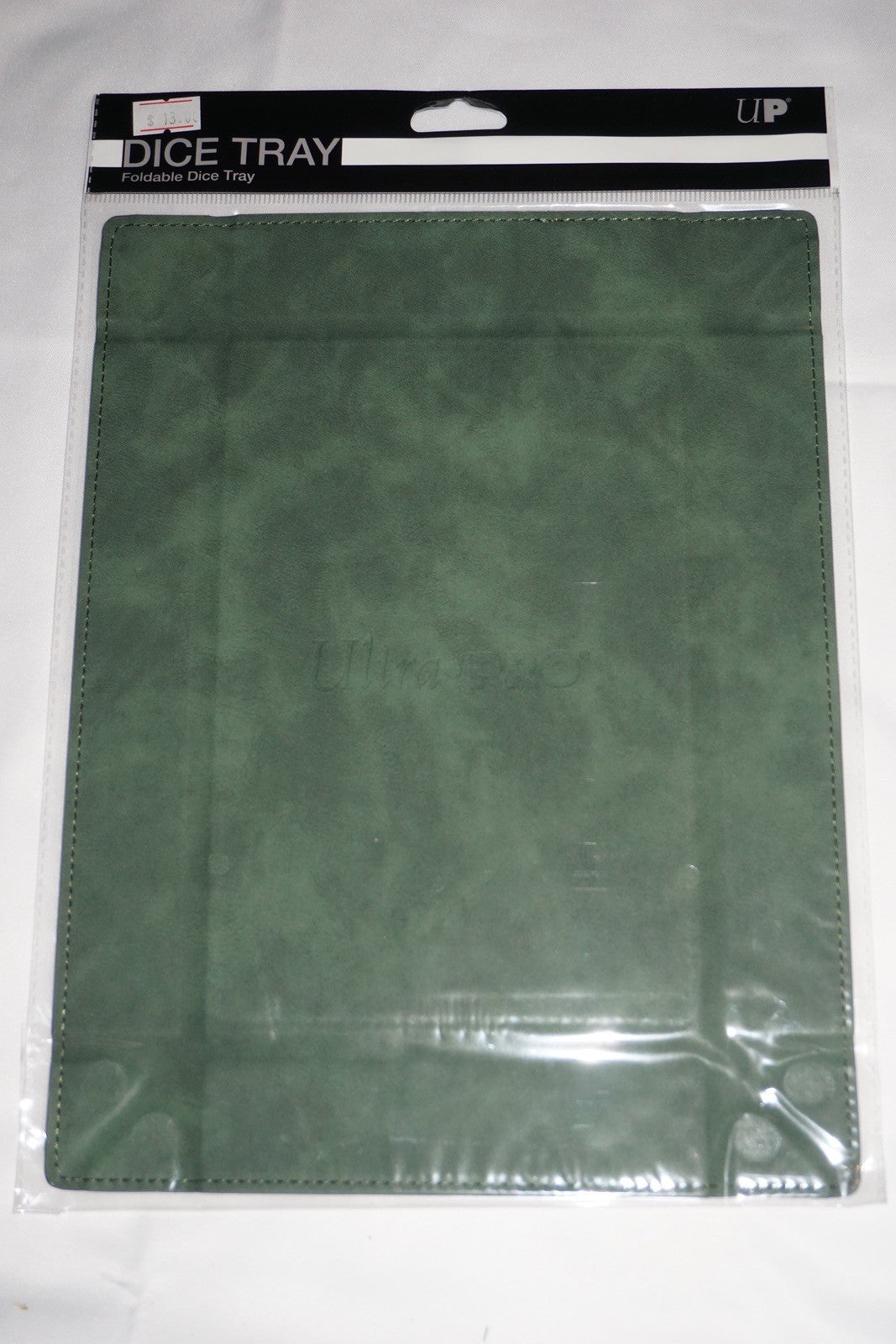 Ultra Pro Dice Tray Foldable Suede Emerald