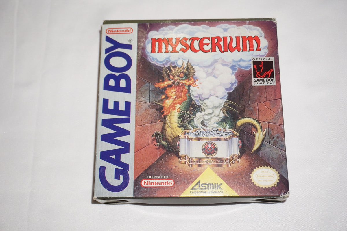 Mysterium (Nintendo Game Boy Gameboy) Complete in Box w/ Reg CIB