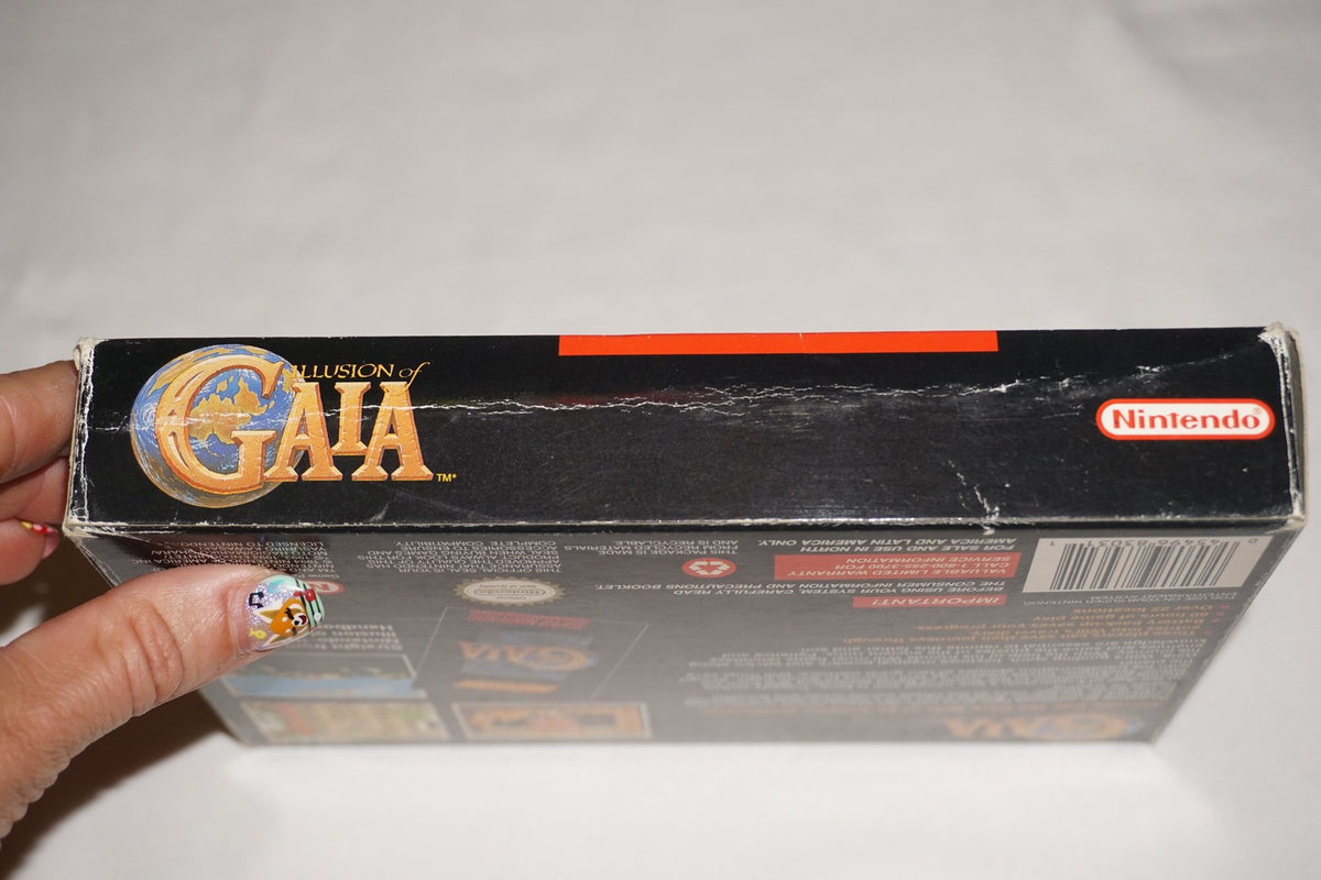 Illusion of Gaia (Super Nintendo SNES) Complete in Box CIB