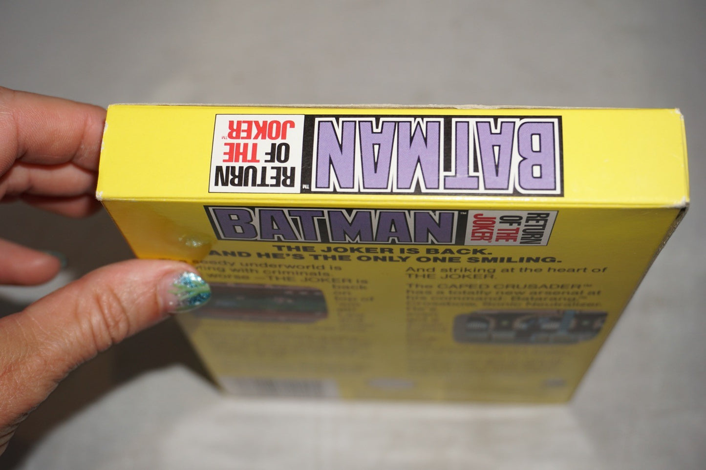 Batman Return Of The Joker (Nintendo NES) Complete in Box CIB