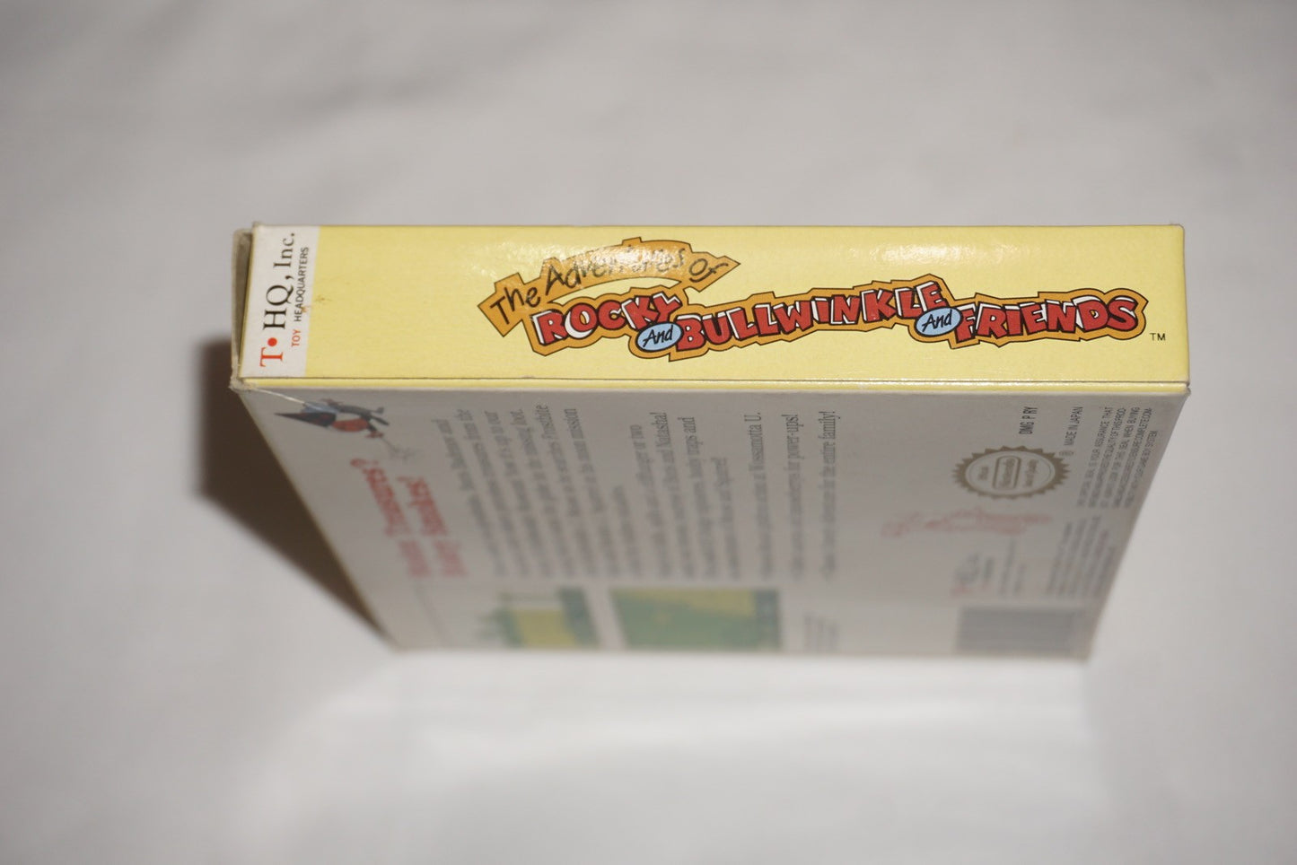 Adventures of Rocky & Bullwinkle (Nintendo Game Boy) Complete in Box CIB