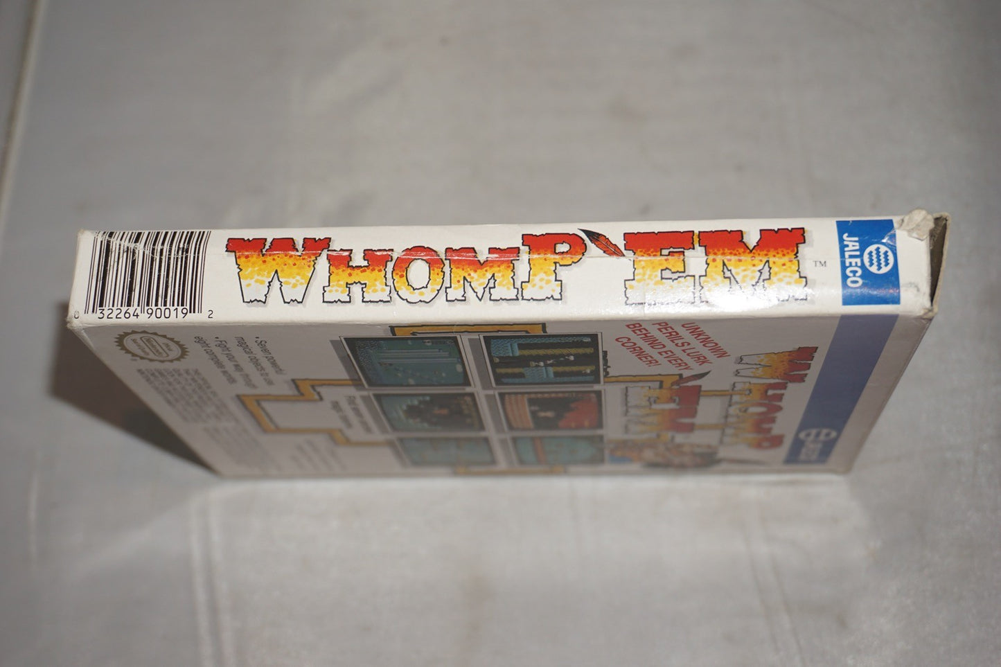 Whomp Em (Nintendo NES) Complete in Box CIB