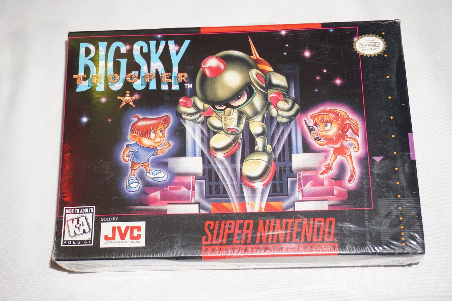Big Sky Trooper (Super Nintendo SNES) NEW Sealed
