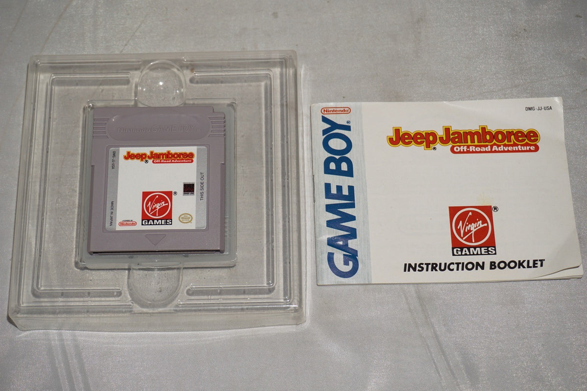 Jeep Jamboree (Nintendo Gameboy Game Boy GB) Complete CIB Authentic