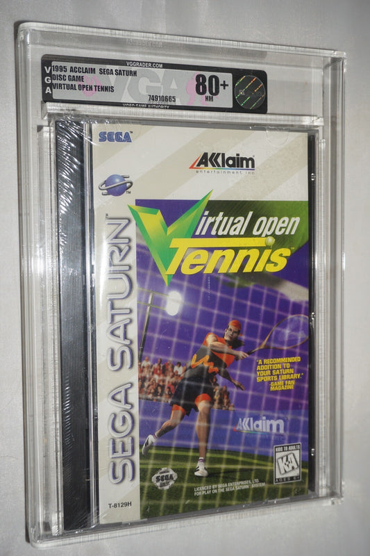 Virtual Open Tennis (Sega Saturn) NEW Sealed VGA 80+
