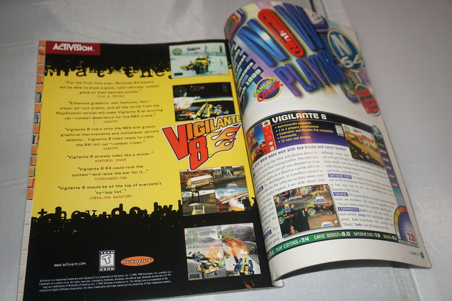 Nintendo Power Vol 118 Tonic Trouble Magazine #1 Poster NM