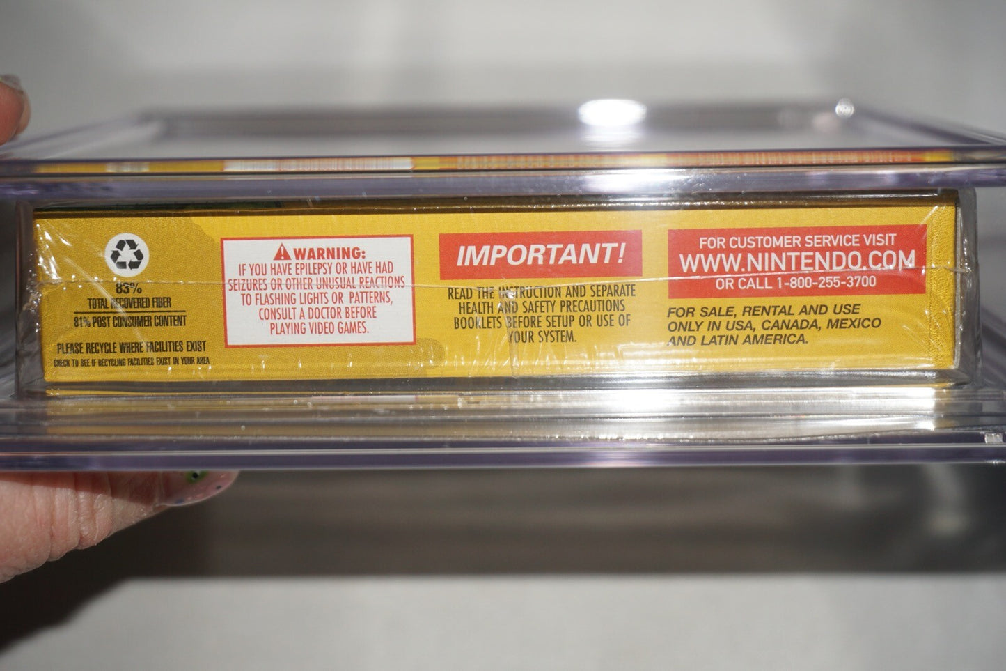 Super Mario Bros 3 4 (Nintendo Game Boy Advance GBA) CGC 9.9 A++ NEW Sealed