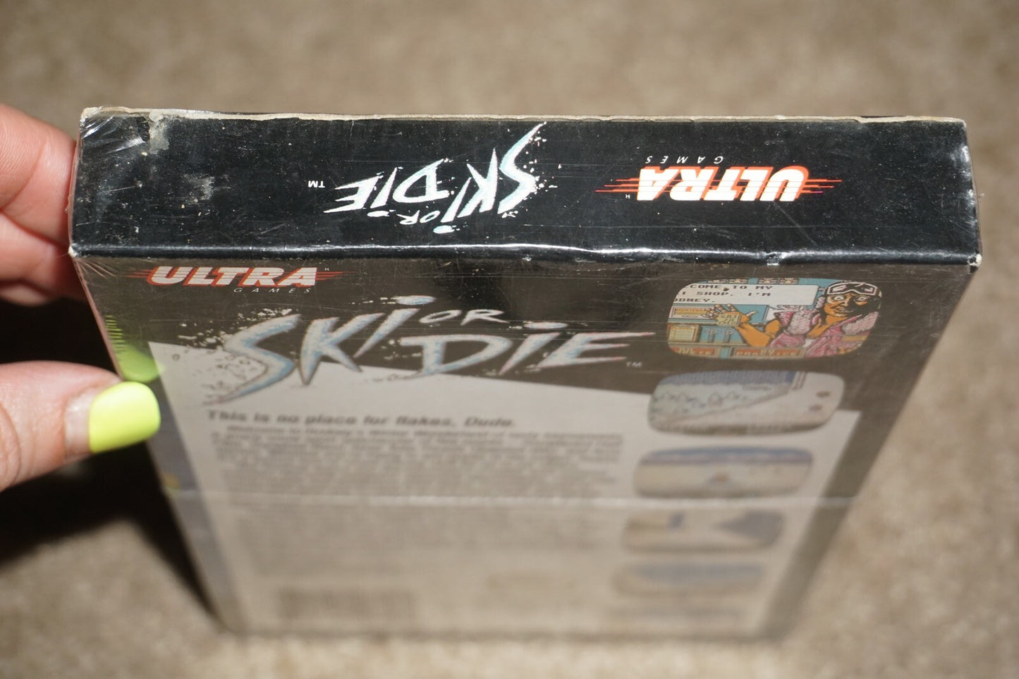 Ski Or Die (Nintendo NES) NEW Factory Sealed