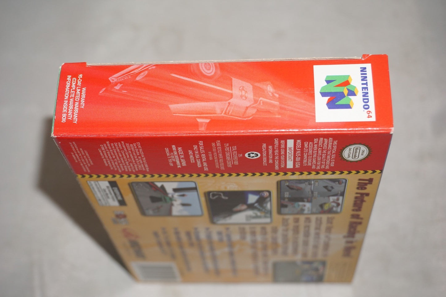 Stunt Racer (Nintendo 64 N64) with Box Near Mint No Manual