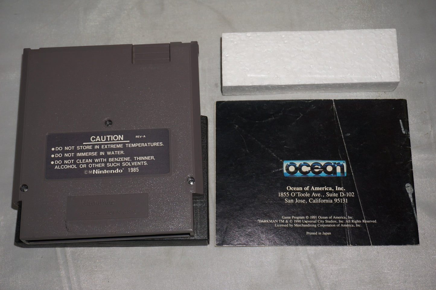 Darkman (Nintendo NES) Complete in Box CIB