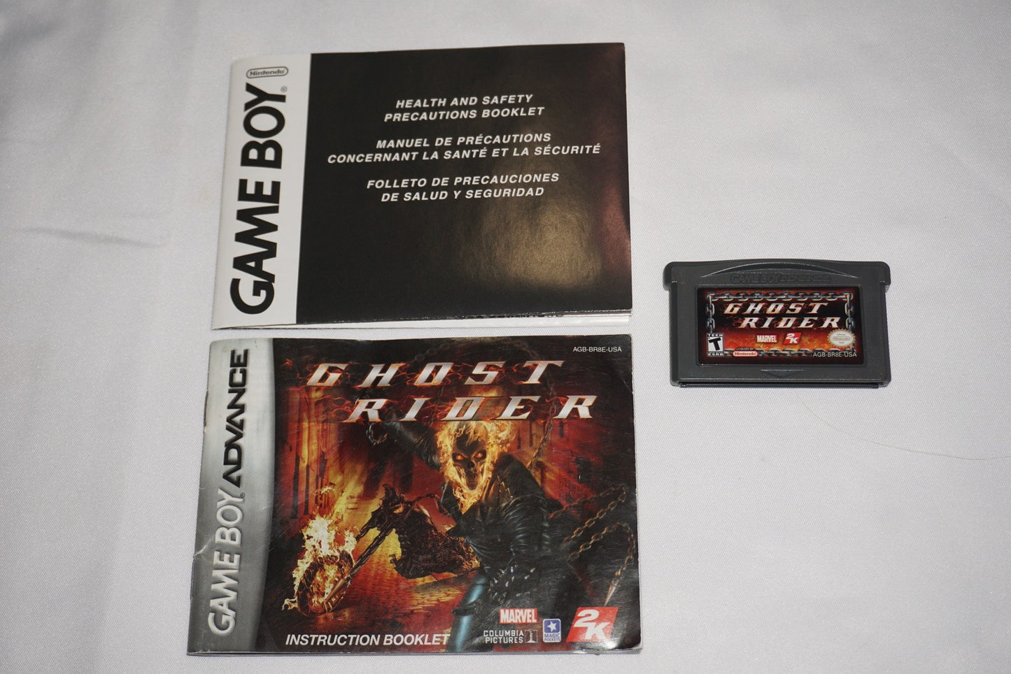 Ghost Rider (Nintendo Game Boy Advance GBA) Complete in Box CIB