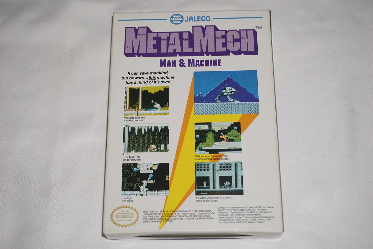 Metal Mech (Nintendo NES) Complete in Box CIB