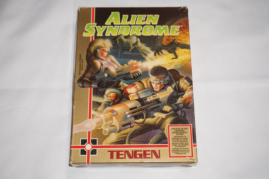 Alien Syndrome (Nintendo NES) Complete in Box w/ Reg CIB